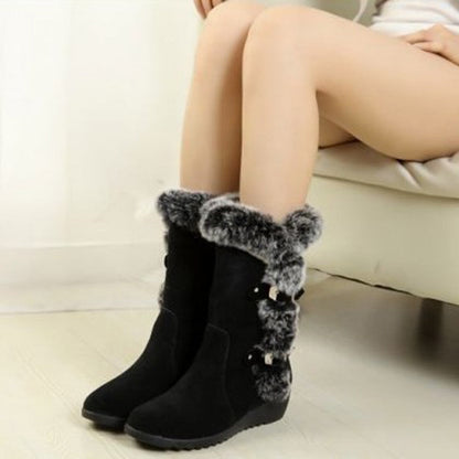 Betty – Schneestiefel mit Kunstpelz für Damen
