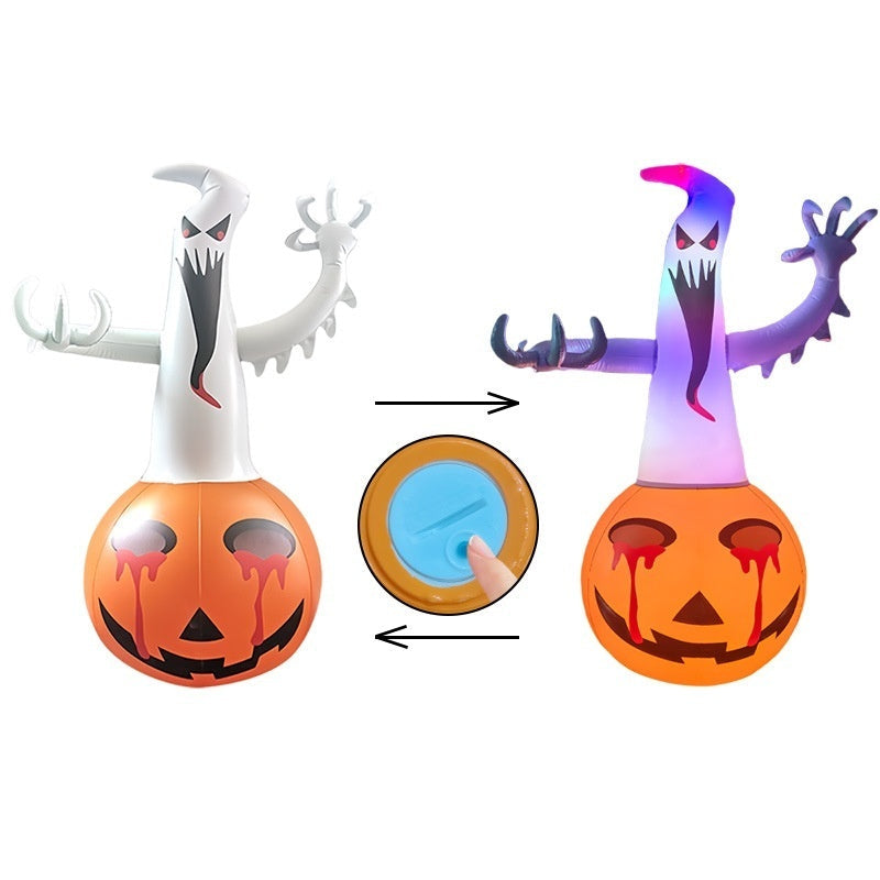 Halloween Aufblasbare Deko – Gruselige Figuren und Leuchtende Accessoires für Party & Garten