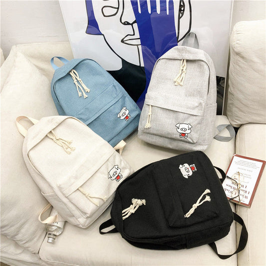 Shirley – Einfacher Unisex-Rucksack in Solide Farbe