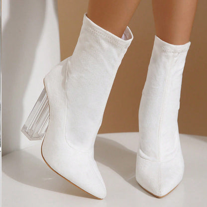 Hannah – Kristallabsatz Stiefel für Damen