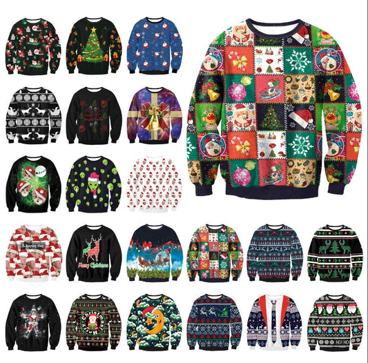 Hayley – Lustiger Weihnachtspullover mit Santa-Elf-Design für Damen