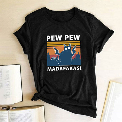 Mitchell – Kurzarm-T-Shirt mit Aufdruck