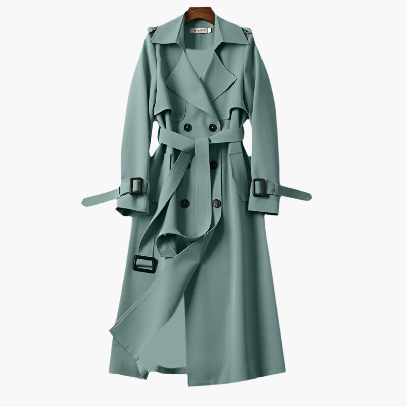 Damen Trenchcoat Elegant Klassisch – Helena Mantel für Alltag und Anlass