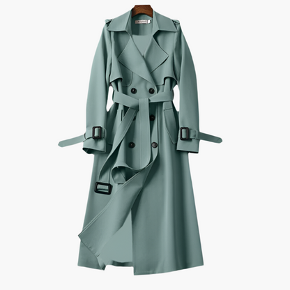 Damen Trenchcoat Elegant Klassisch – Helena Mantel für Alltag und Anlass