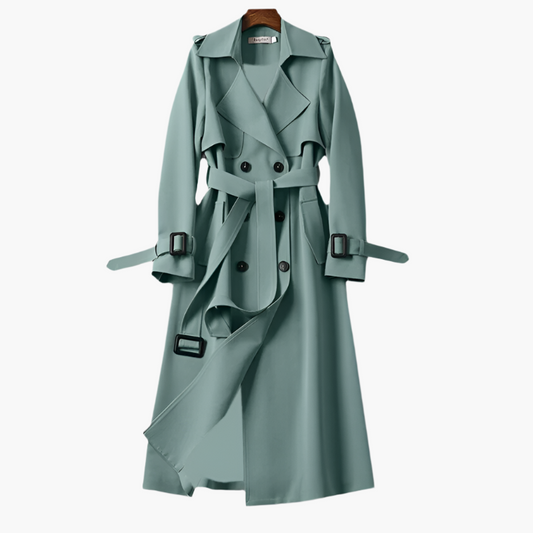 Damen Trenchcoat Elegant Klassisch – Helena Mantel für Alltag und Anlass