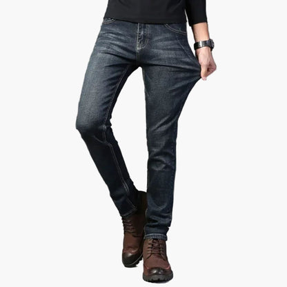 Herren Slim Fit Jeans Klassisch – Bequeme Reisenden-Jeans für Alltag & Freizeit