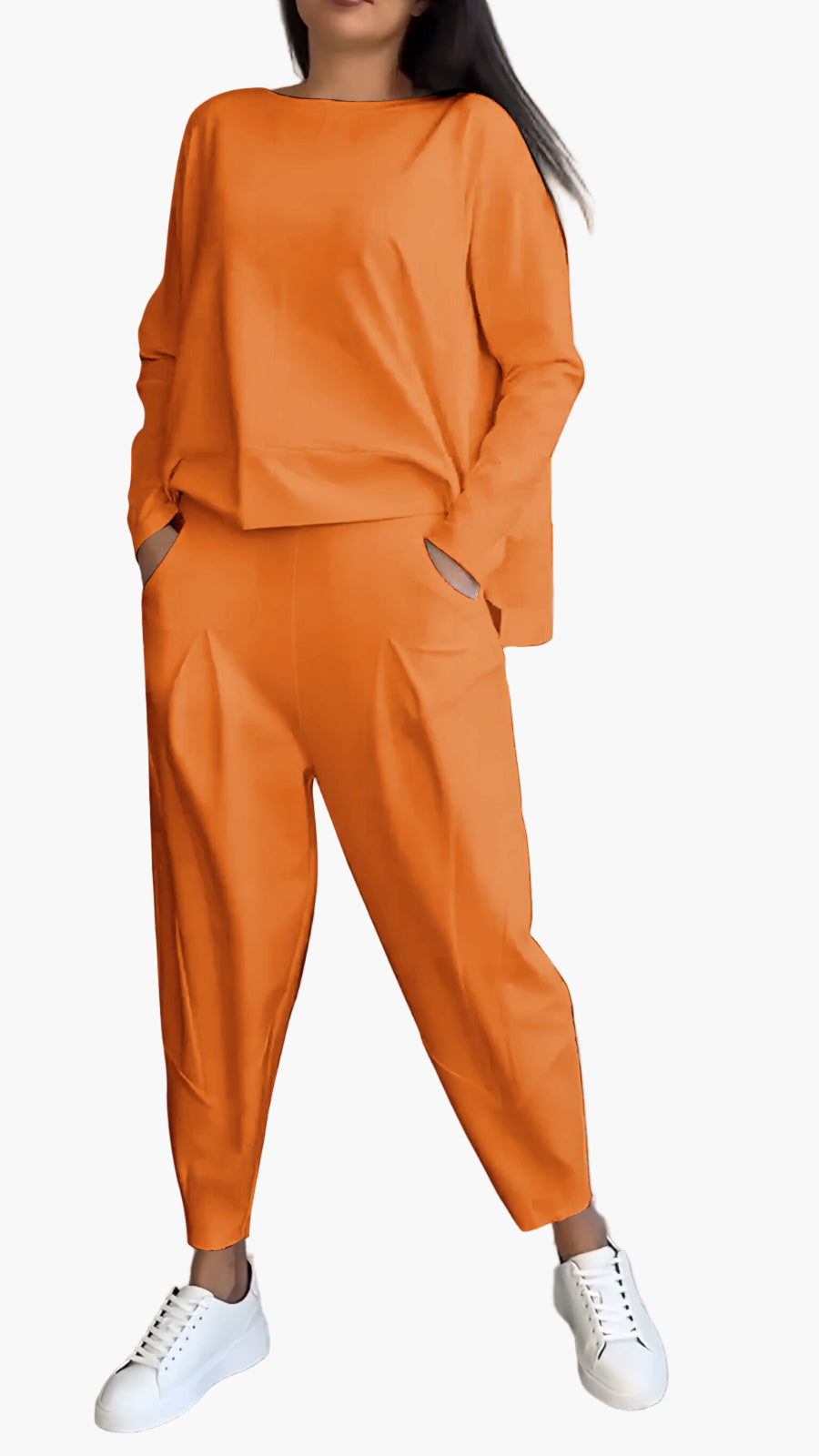 Damen Zweiteiliges Cozy Freizeitset – Bequemer Loungewear-Anzug für Alltag & Entspannung