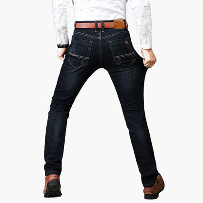 Herren Stretch-Jeans – Bequeme Alltagsjeans mit geradem Schnitt für Büro und Freizeit