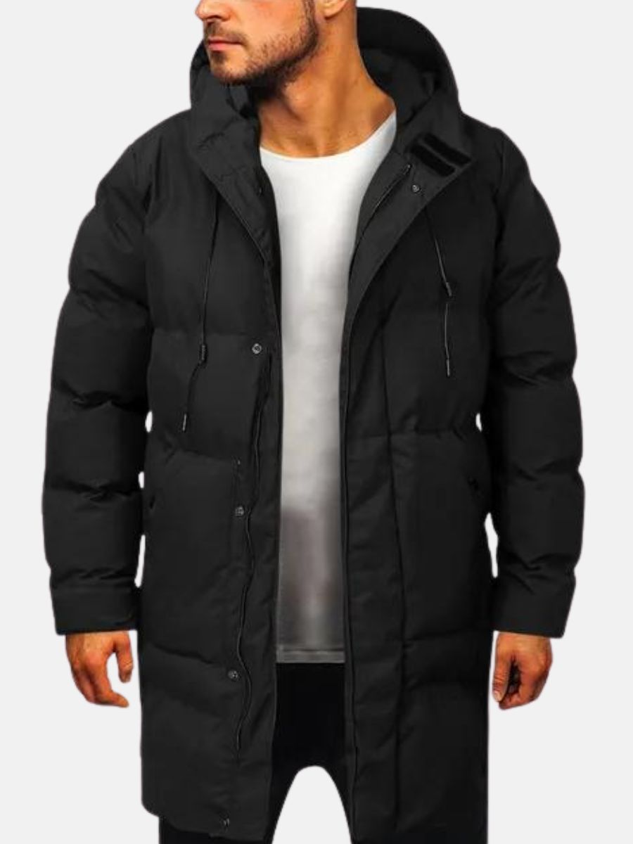 Herren Winter Parka Jacke – Warme Outdoor Daunenstil Mantel, Lässiger Komfort für kalte Tage