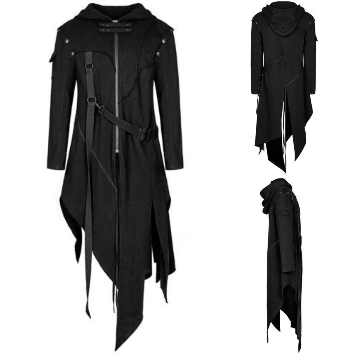 Halloween Herren Mantel – Gothic Vintage Kostüm für Partys & Cosplay