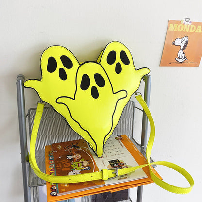 Amanda – Lustige 3D Cartoon Geister Schultertasche