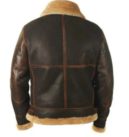 Herren Vintage Fliegerjacke – Klassische Pilotenjacke für Herbst und Winter