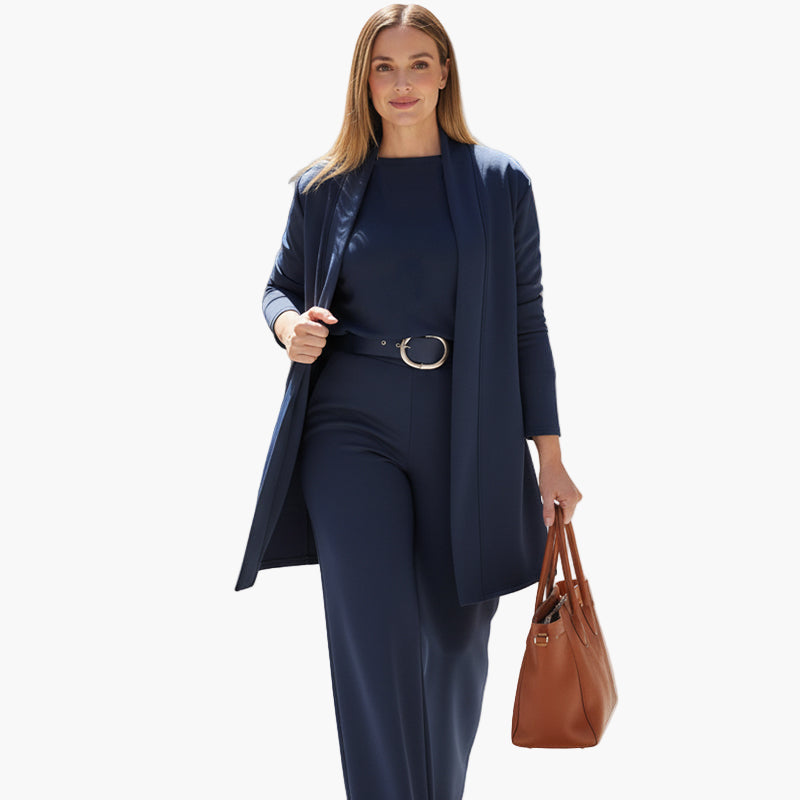 Damen Dreiteiliges Anzugset – Eleganter Business & Freizeit Stil