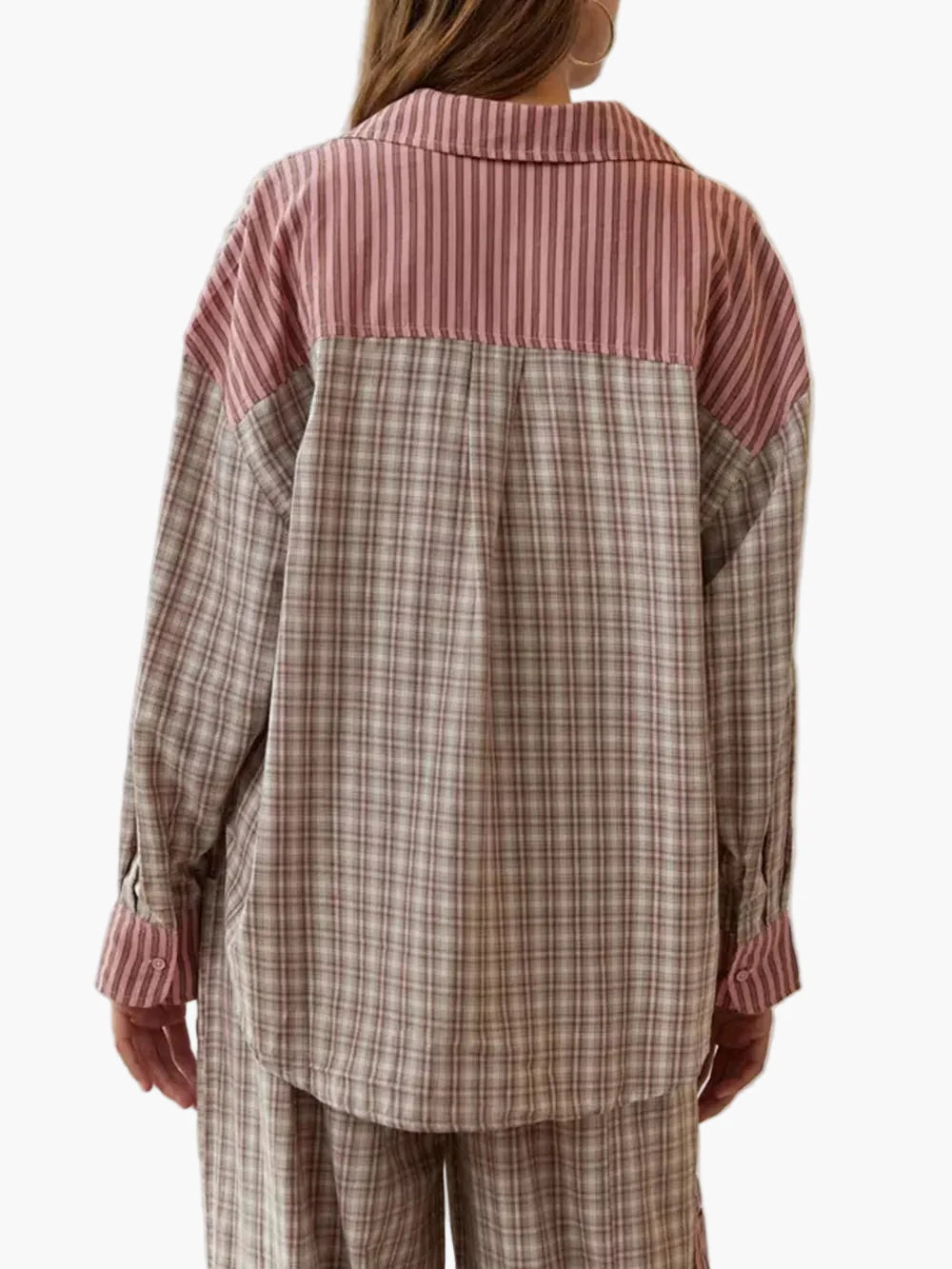 Damen Pyjama Set im Oversize-Look – Stilvolles und Bequemes Freizeit-Outfit für Zuhause