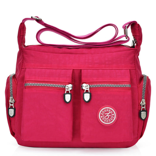 Rachel – Modische Schultertasche aus Nylon