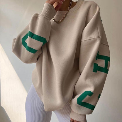 Michelle – Modischer Damenpullover mit Print