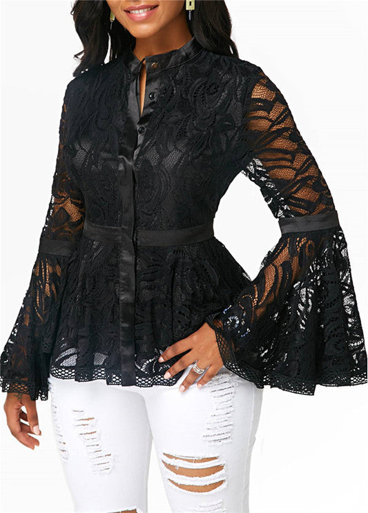 Marie – Spitzenbluse für Damen im lässigen Stil