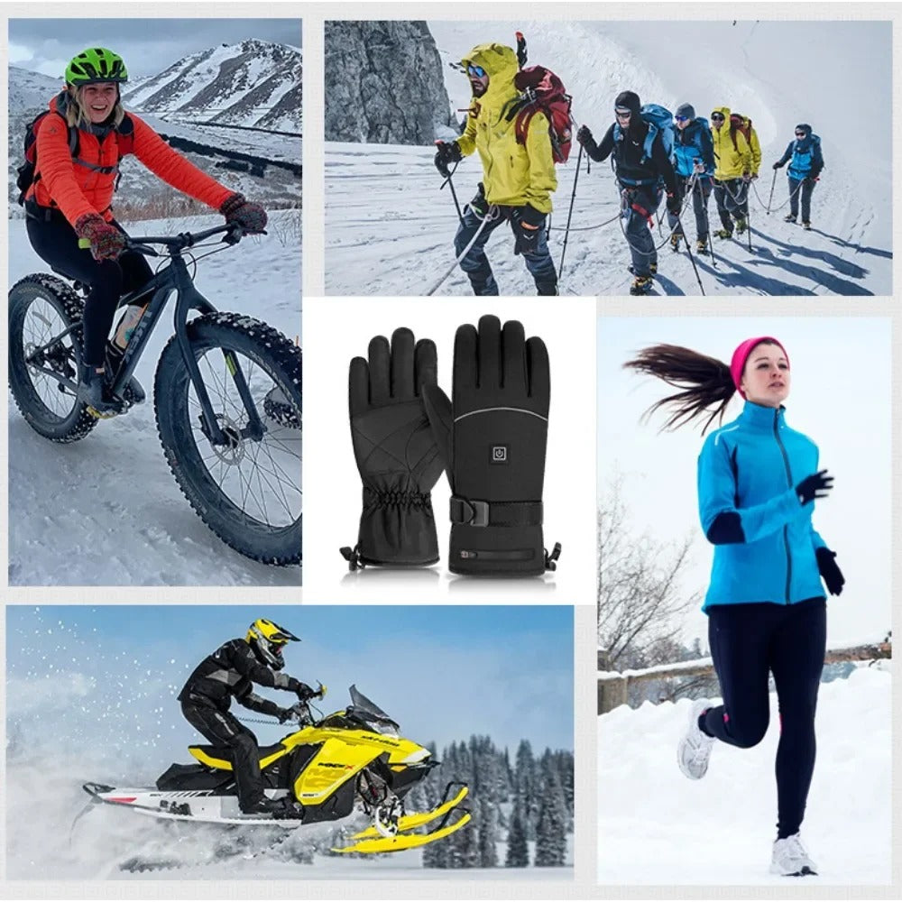 Alex – Thermische Handschuhe für Winteraktivitäten, Touchscreen-fähig, wasserdicht, für Ski und Snowboard