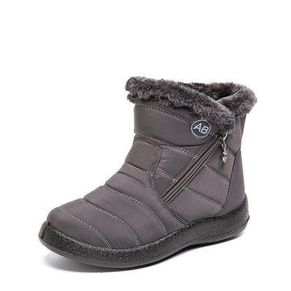 Nicola – Wasserdichte Damenstiefeletten mit Plüschfutter