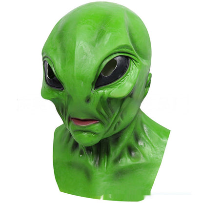 Halloween Alien Maske für Erwachsene – Gruseliger Kostümspaß für Parties & Deko