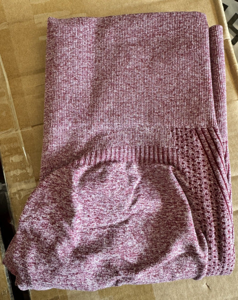 Helen – Nahtlose Hochbund-Yoga-Leggings mit Punktmuster