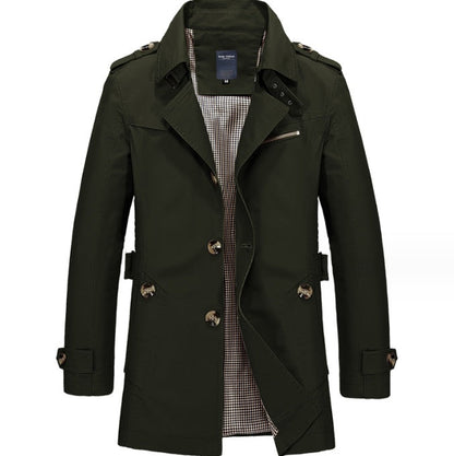 Calvin – Langer Herrenwindbreaker