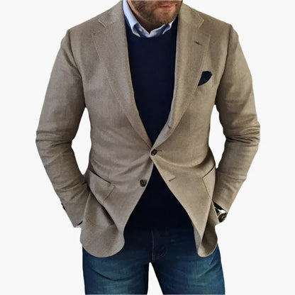 Herren Klassischer Blazer – Eleganter Business & Freizeit Sakko, Modernes Design