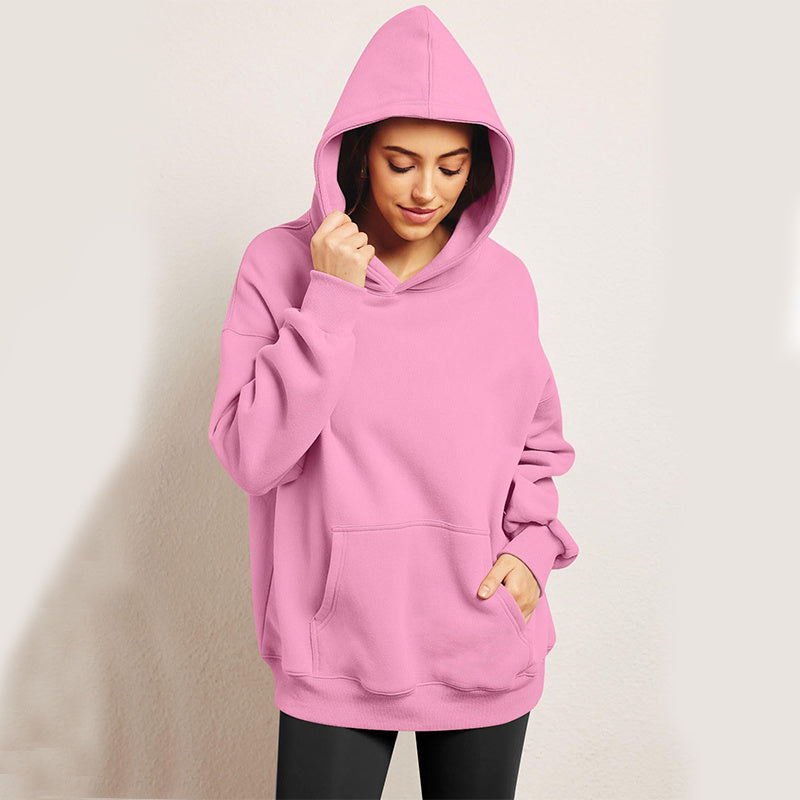 Sophie – Übergroßer Damen-Hoodie mit Fleece