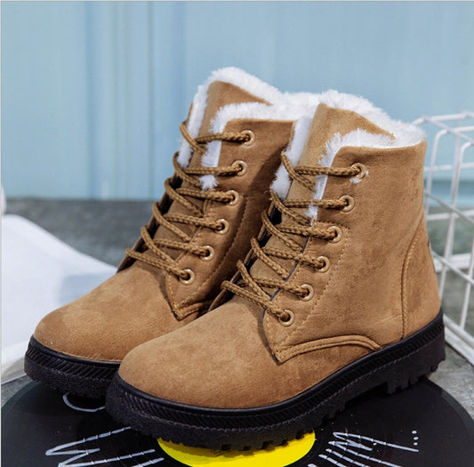 Helen – Damenwinterstiefel mit Kunstplüsch