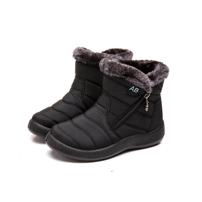 Nicola – Wasserdichte Damenstiefeletten mit Plüschfutter