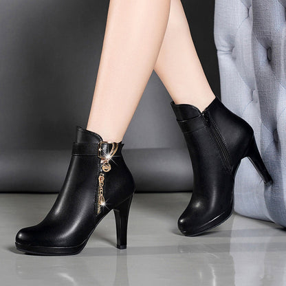 Jennifer – Damenlederstiefel für den Herbst