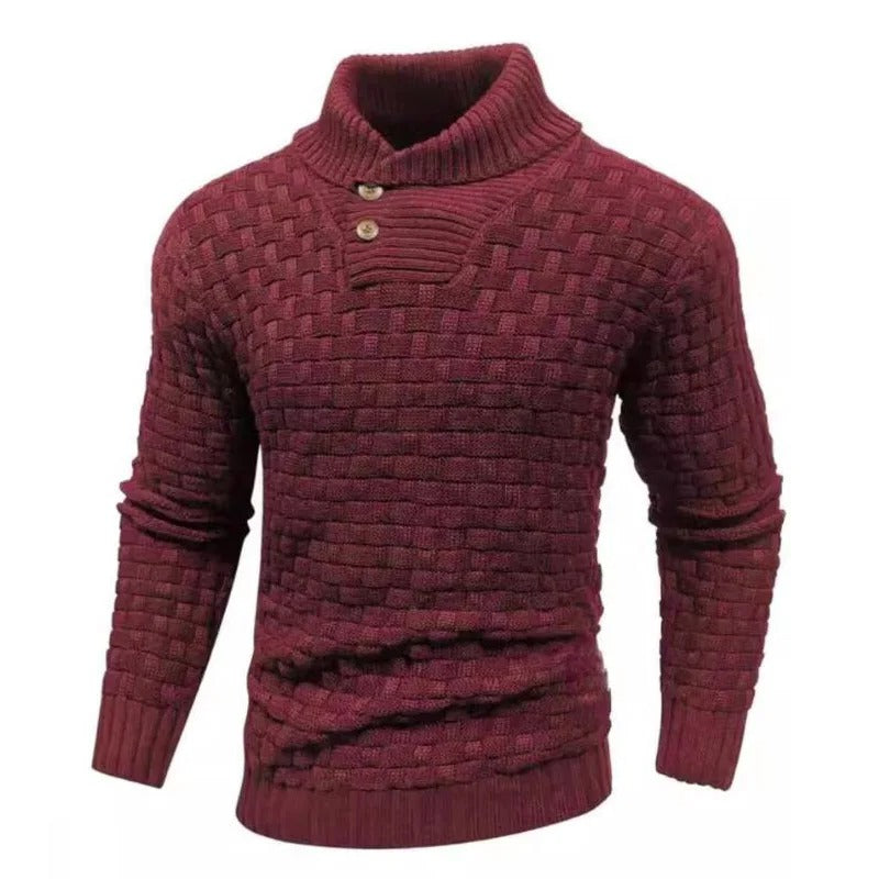 Lukas – Herren Rollkragenpullover für Herbst und Winter