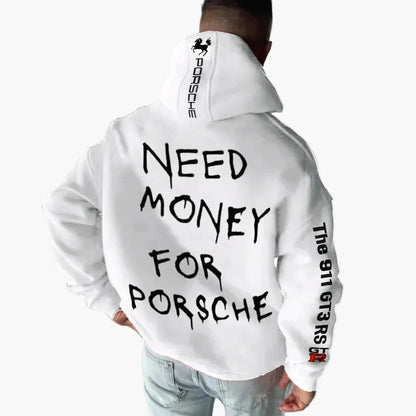 Herren Unisex Hoodie Porsche 911 GT3 RS – Motorsport Streetwear Racing Pullover