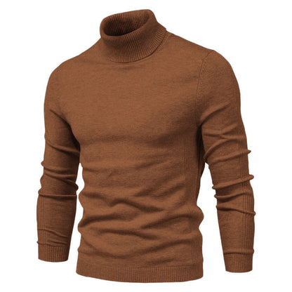 Frederick – Herren Strickpullover mit Hohem Kragen