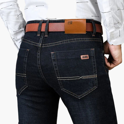 Herren Stretch-Jeans – Bequeme Alltagsjeans mit geradem Schnitt für Büro und Freizeit