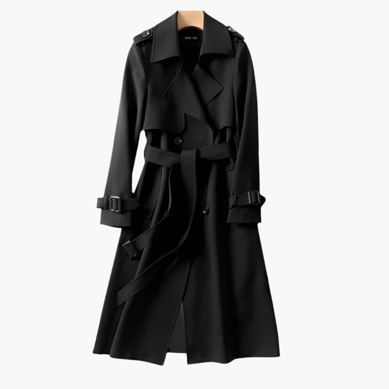 Damen Trenchcoat Elegant Klassisch – Helena Mantel für Alltag und Anlass