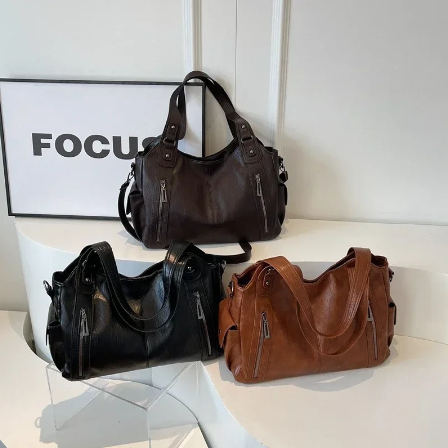 Damen Schultertasche – Modisch, Geräumig, Alltagstauglich – Perfekt für Büro, Freizeit & Reisen