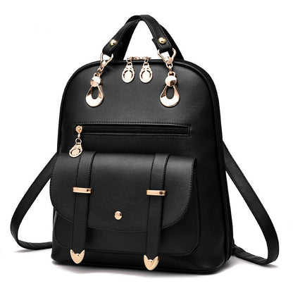 Ann – Modischer Damenrucksack aus veganem Leder