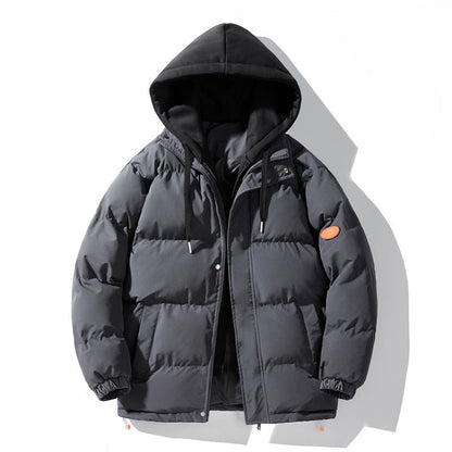 George – Dicke Herren-Sportjacke mit Kapuze