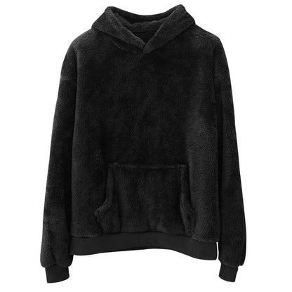 Neil – Doppelseitiger Herren-Sweater mit Kapuze und Taschen