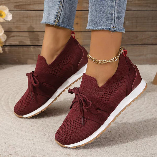 Jenny – Bequeme Damen-Sneaker aus Mesh mit Schnürung
