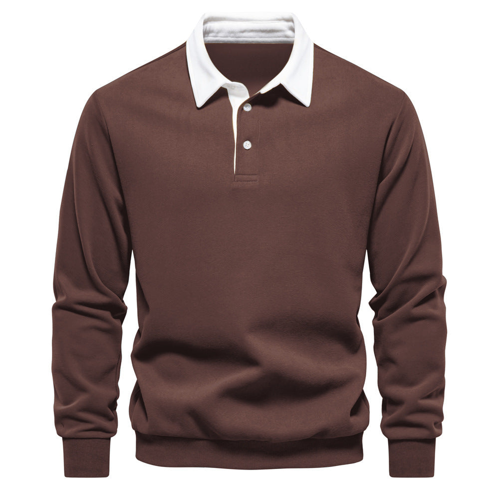 Ricky – Vielseitiger Herrenpullover mit Polo-Kragen