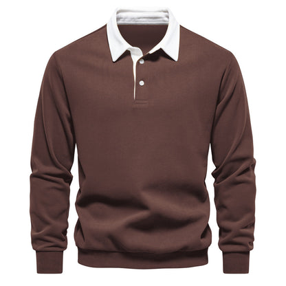 Ricky – Vielseitiger Herrenpullover mit Polo-Kragen