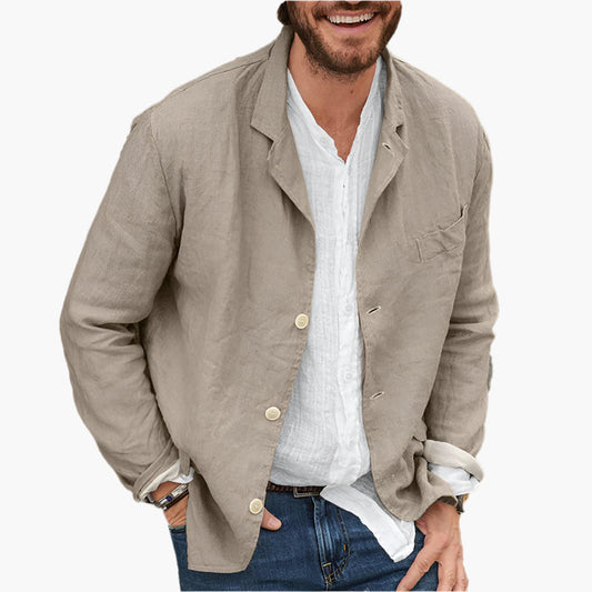 Herren Leinen Sakko – Lässiger Blazer für Alltag & Freizeit