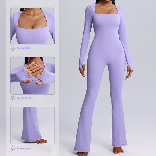 Margaret – Atmungsaktiver Damen-Jumpsuit mit weitem Bein