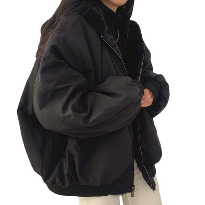 Andy – Einfache, lockere und dicke Baumwolljacke