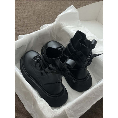 Damen High-Top Sneaker mit Plateau und Modernem Design – Lässig & Trendy