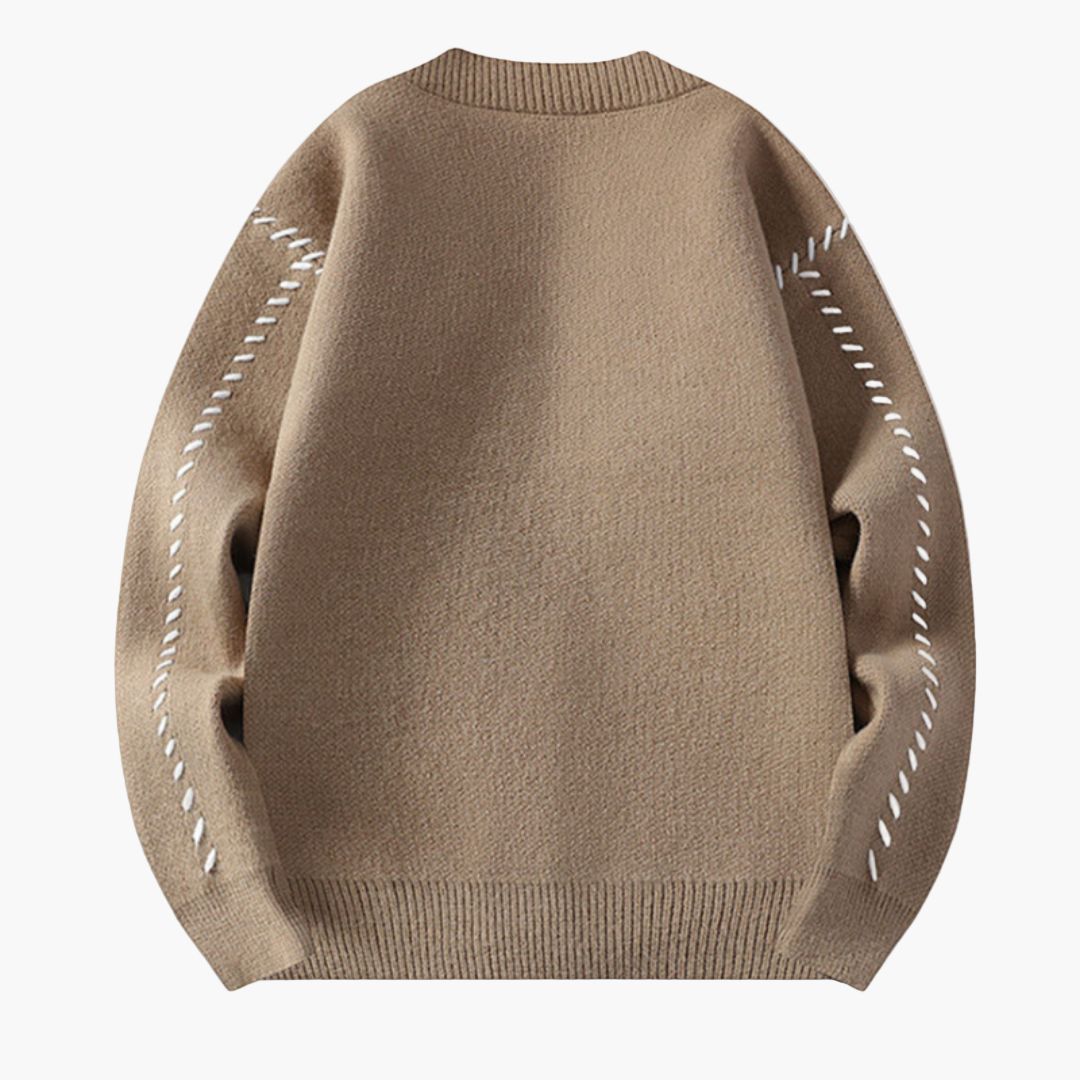 Herren Strickcardigan – Klassischer Knopfverschluss & Moderner Stil für Alltag und Büro