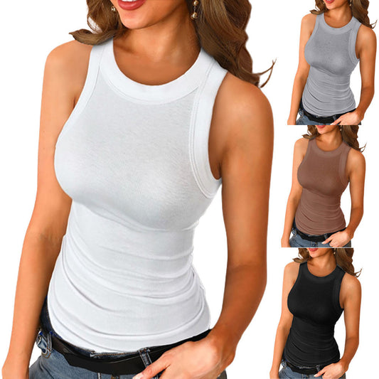 Rose – Ärmelloses Freizeit-Sport-Top für Damen