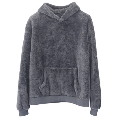 Neil – Doppelseitiger Herren-Sweater mit Kapuze und Taschen